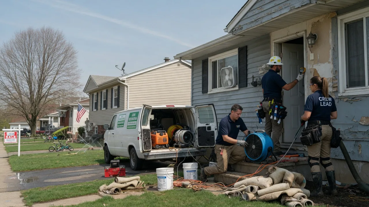 Flood Cleanup in Brohman, MI near me