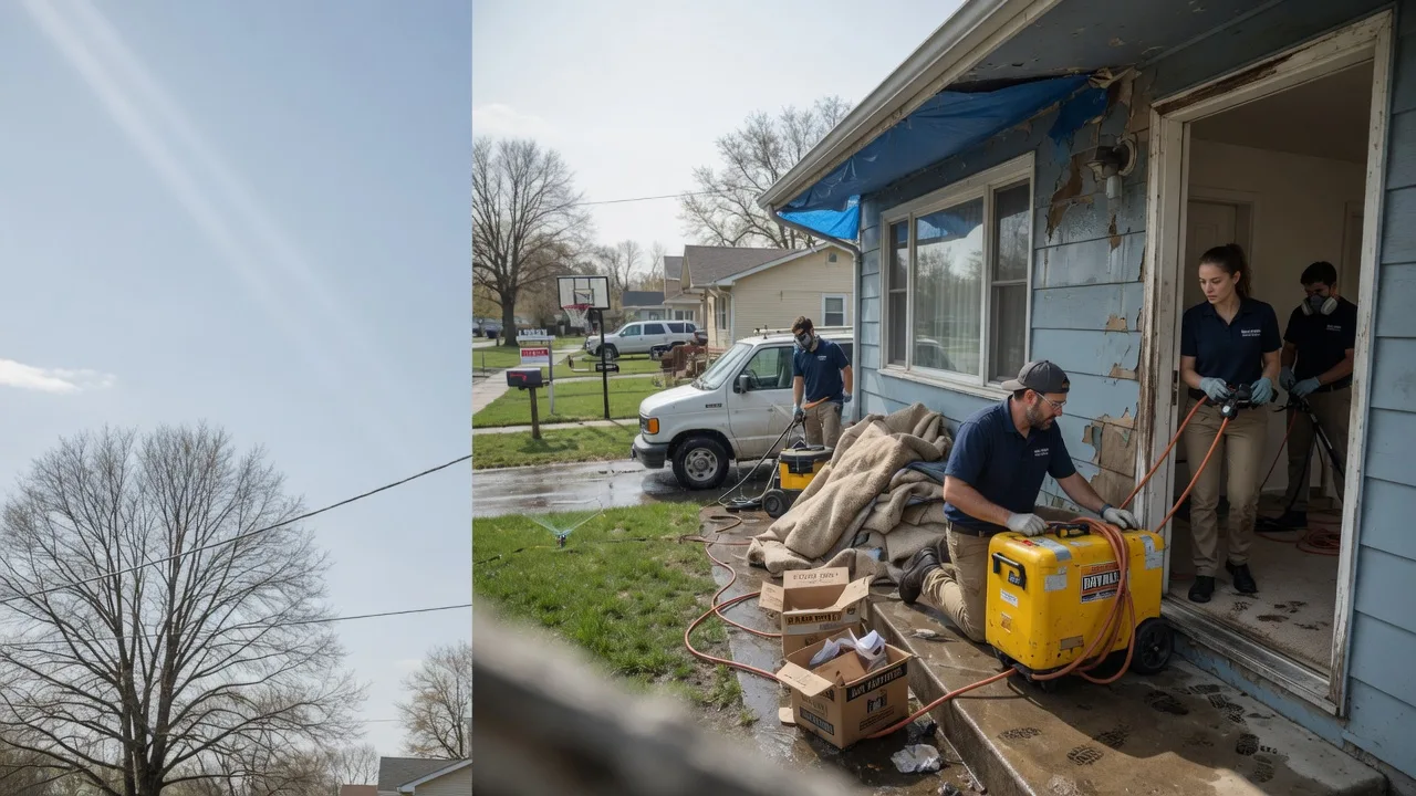 Basement Flood Cleanup in Brohman, MI near me